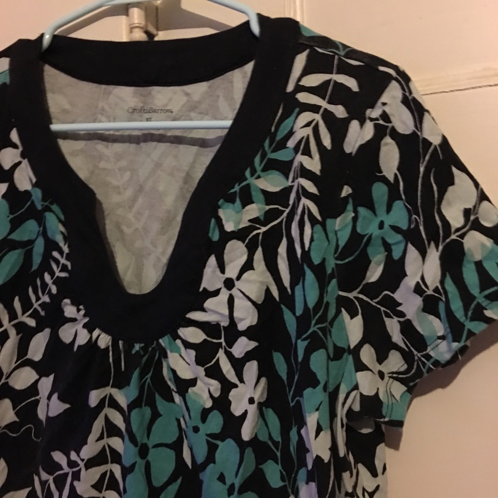Short sleeve WOMENS’ Beautiful Blue Blouse🍀☘️🌿🌱